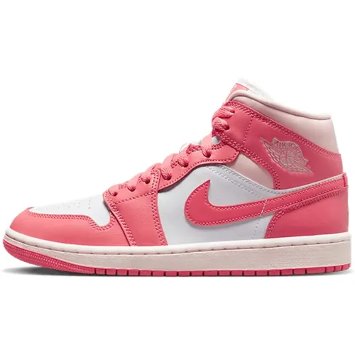 Strawberries And Cream Mid Sneakers , female, Sizes: 5 UK, 6 UK, 8 UK, 4 1/2 UK, 3 1/2 UK, 7 1/2 UK, 5 1/2 UK, 7 UK, 3 UK - Jordan - Modalova