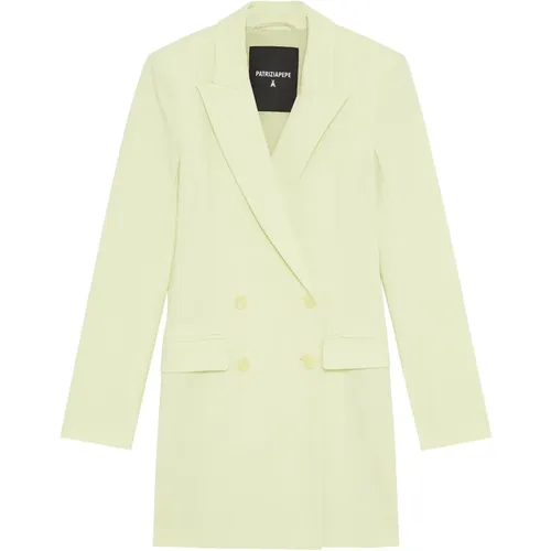 Dress Essential double-breasted suit jacket , Damen, Größe: XS - PATRIZIA PEPE - Modalova