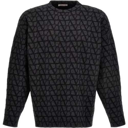 Iconographe Sweater , male, Sizes: M - Valentino - Modalova