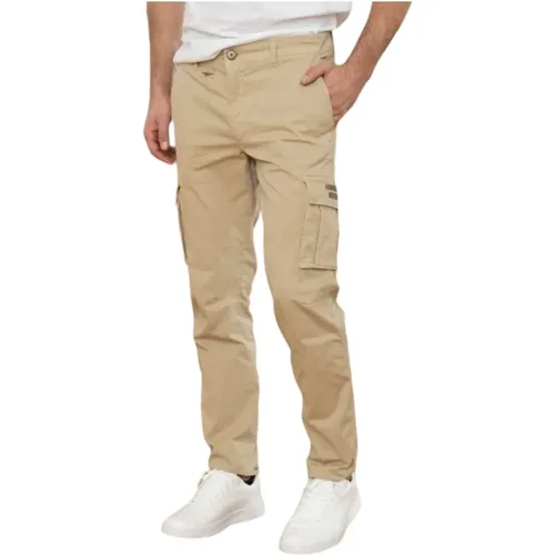 Herren Chino Hose , Herren, Größe: 2XL - aeronautica militare - Modalova