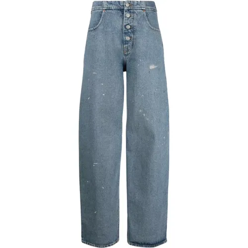 Distressed Jeans , female, Sizes: W30, W26, W29 - MM6 Maison Margiela - Modalova