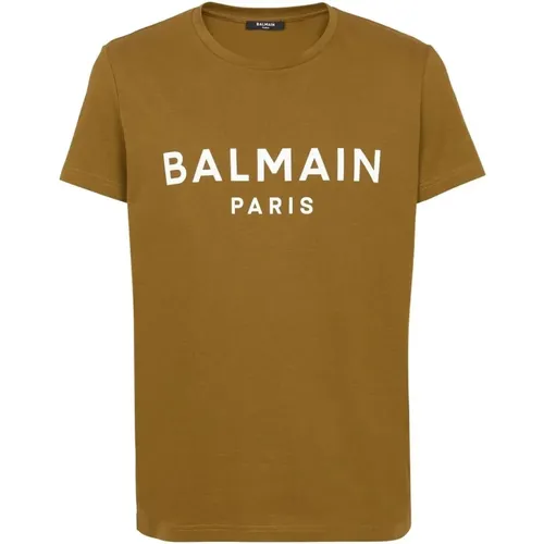 T-Shirts , Herren, Größe: 3XL - Balmain - Modalova