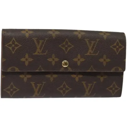 Pre-owned Canvas wallets , female, Sizes: ONE SIZE - Louis Vuitton Vintage - Modalova