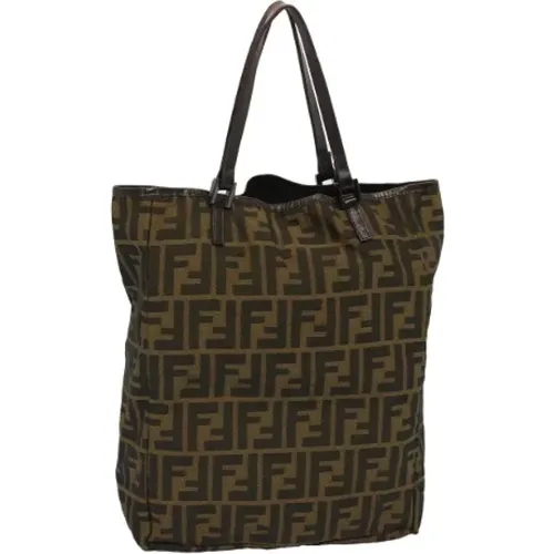 Pre-owned Canvas fendi-bags , female, Sizes: ONE SIZE - Fendi Vintage - Modalova