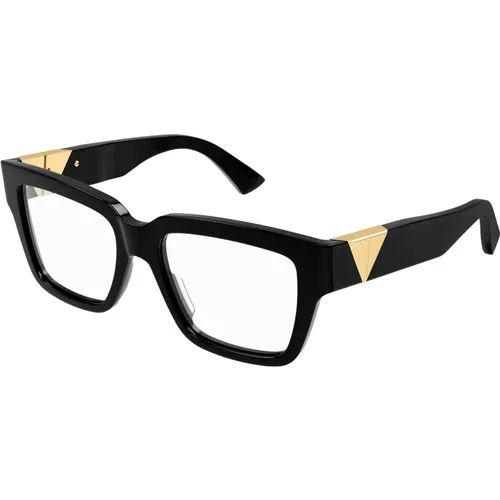 Matte Eyewear Frames,Dark Havana Sunglasses - Bottega Veneta - Modalova