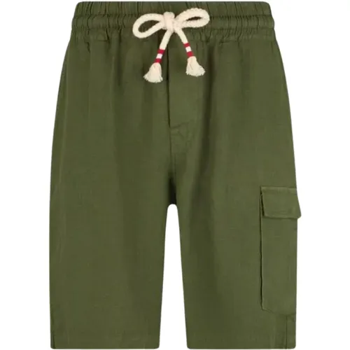 Military Bermuda Shorts , male, Sizes: S, L, XL - MC2 Saint Barth - Modalova