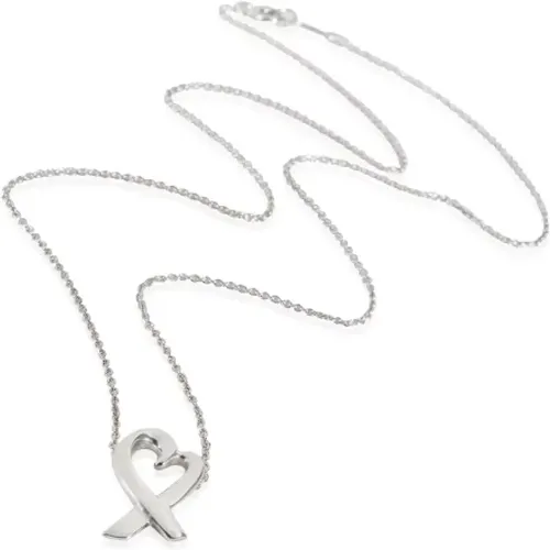 Pre-owned Metal necklaces , female, Sizes: ONE SIZE - Tiffany & Co. Pre-owned - Modalova