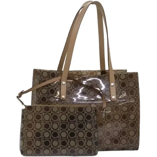 Pre-owned Vinyl shoulder-bags , female, Sizes: ONE SIZE - Salvatore Ferragamo Pre-owned - Modalova