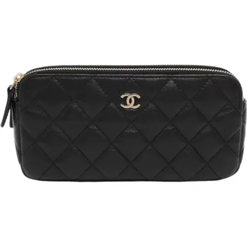 Pre-owned Leather wallets , female, Sizes: ONE SIZE - Chanel Vintage - Modalova