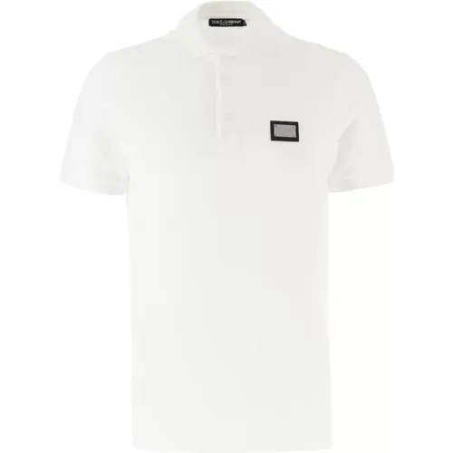 Klassisches Polo , Herren, Größe: 2XL - Dolce & Gabbana - Modalova