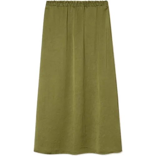 Midi Skirts , female, Sizes: L - American vintage - Modalova