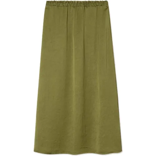 Midi Skirts , female, Sizes: L, S, M - American vintage - Modalova