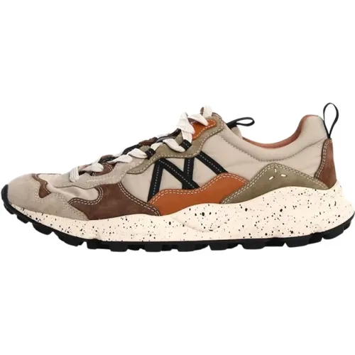 Lenzan Beige/Chestnut/Sand Sneakers , Herren, Größe: 40 EU - Flower Mountain - Modalova