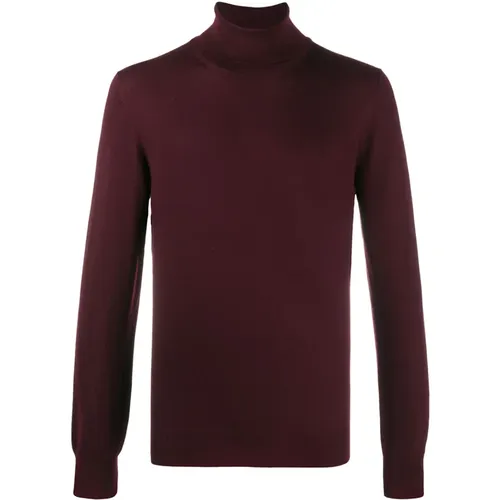 Woll Rollkragenpullover , Herren, Größe: 2XL - Barba - Modalova