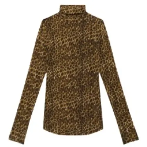 Leopard Print Luxe Top , female, Sizes: XS, L, S, M - Isabel marant - Modalova