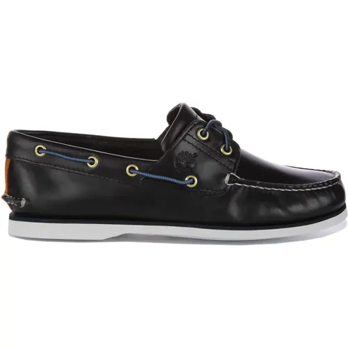 Classic Boat Shoes in Navy , male, Sizes: 11 1/2 UK, 8 UK, 7 UK, 6 UK, 7 1/2 UK, 9 UK - Timberland - Modalova