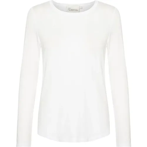 Modal Blouse Top & T-Shirt , female, Sizes: M, S, 2XL, XS, L, XL - My Essential Wardrobe - Modalova