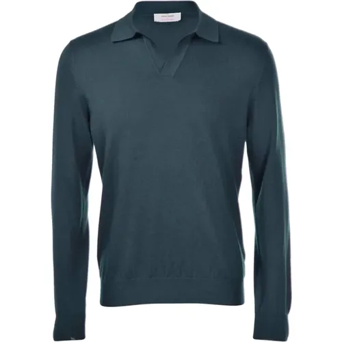 Polo-Kragen Pullover , Herren, Größe: 2XL - Gran Sasso - Modalova