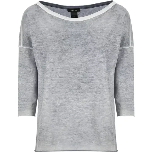 Light Cotton Sweater for Women , female, Sizes: M - Avant Toi - Modalova