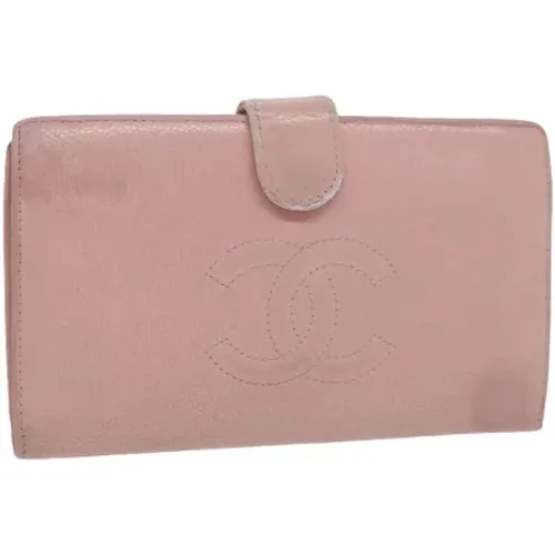 Pre-owned Leather wallets , female, Sizes: ONE SIZE - Chanel Vintage - Modalova