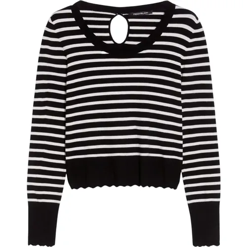 Slim Fit Pullover Art. Obolo , Damen, Größe: XL - Pennyblack - Modalova