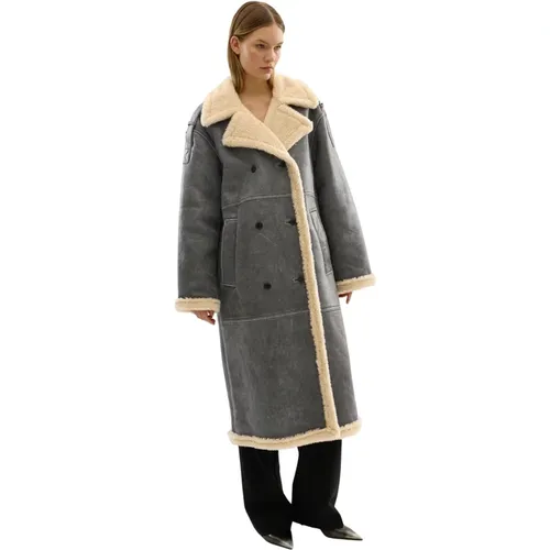 Langer Mantel Gewitter Jacke - Karen by Simonsen - Modalova