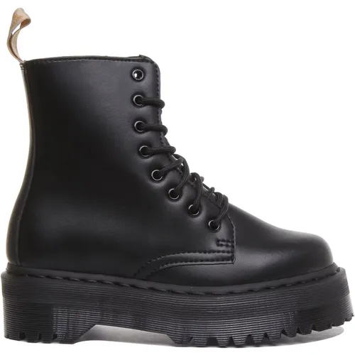 Chunky Platform Stiefel Schwarz Unisex , Damen, Größe: 36 EU - Dr. Martens - Modalova