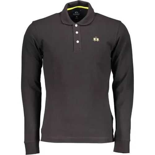 Embroidered Polo Shirt with Contrast Details , male, Sizes: 2XL, XL, L, S, 3XL, M - LA MARTINA - Modalova