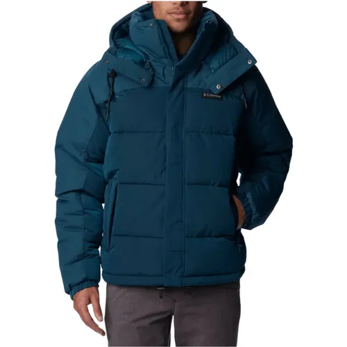 Pacific Northwest Inspired Padded Jacket , male, Sizes: L, S - Columbia - Modalova