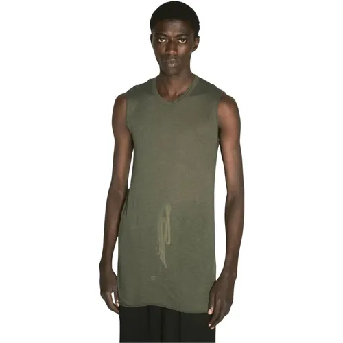 Baumwoll Jersey Tank Top Rick Owens - Rick Owens - Modalova