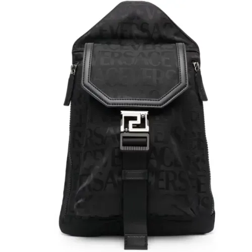 Backpack.. , male, Sizes: ONE SIZE - Versace - Modalova