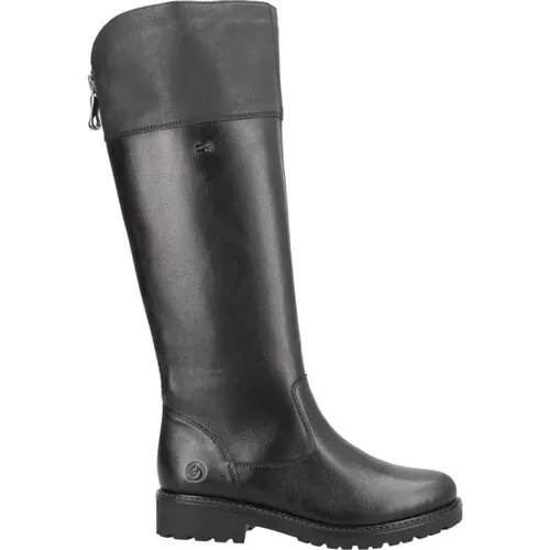 Elegante Schwarze Geschlossene Damen Stiefeletten , Damen, Größe: 40 EU - Remonte - Modalova