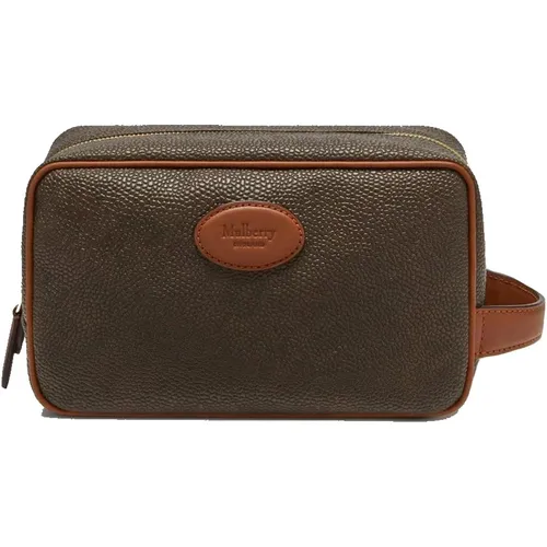 Scotchgrain Model Wash Case , male, Sizes: ONE SIZE - Mulberry - Modalova