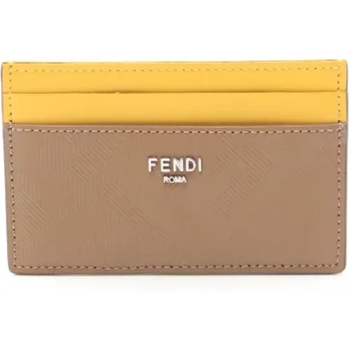 Pre-owned Leather wallets , female, Sizes: ONE SIZE - Fendi Vintage - Modalova