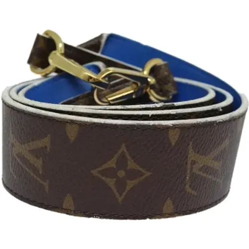 Pre-owned Canvas belts , female, Sizes: ONE SIZE - Louis Vuitton Vintage - Modalova