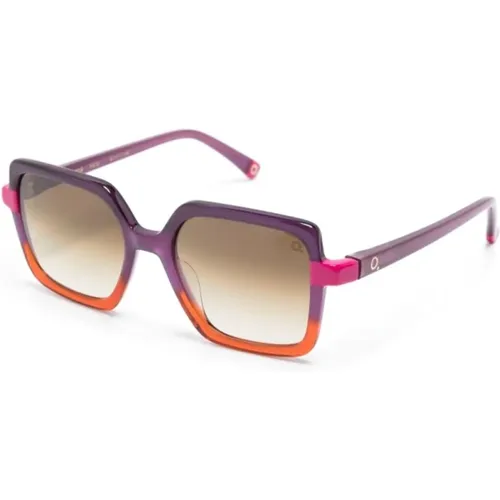 Multicolour Stylish Sunglasses , female, Sizes: 51 MM - Etnia Barcelona - Modalova