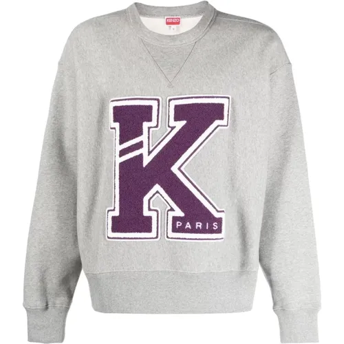 Übertriebener Varsity Sweatshirt , Herren, Größe: L - Kenzo - Modalova