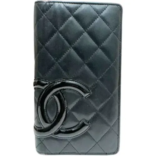 Pre-owned Leather wallets , male, Sizes: ONE SIZE - Chanel Vintage - Modalova