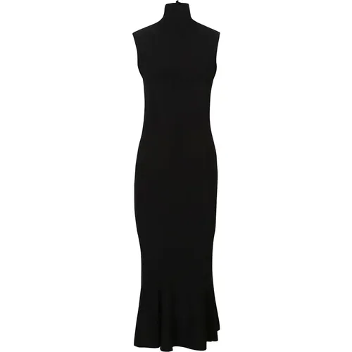 Sleeveless Turtle Neck Fishtail Dress , female, Sizes: S, XS - Norma Kamali - Modalova