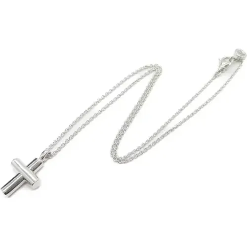 Pre-owned White Gold necklaces , female, Sizes: ONE SIZE - Bvlgari Vintage - Modalova