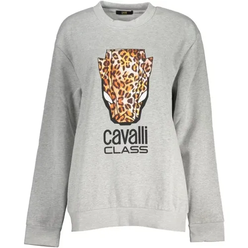 Sweatshirts , Damen, Größe: L - Cavalli Class - Modalova