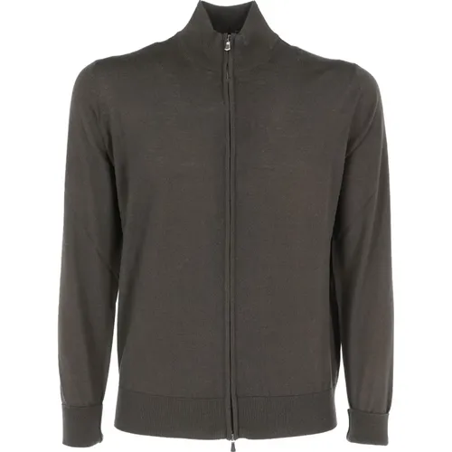 Stylischer Fullzip Cardigan für Männer,Stylischer Fullzip Cardigan für Frauen - Filippo De Laurentiis - Modalova