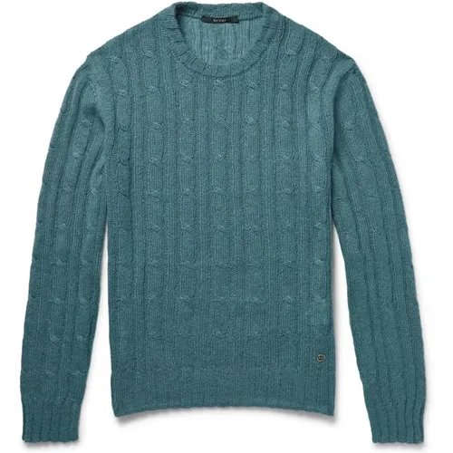 Mens Clothing Sweater Aw23 , male, Sizes: XL - Gucci - Modalova