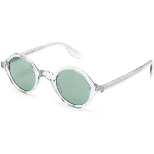 Light Grey Sunglasses , female, Sizes: 42 MM - Moscot - Modalova