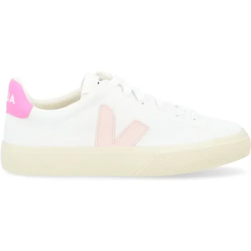 Canvas Sneaker in and Pink , female, Sizes: 8 UK - Veja - Modalova