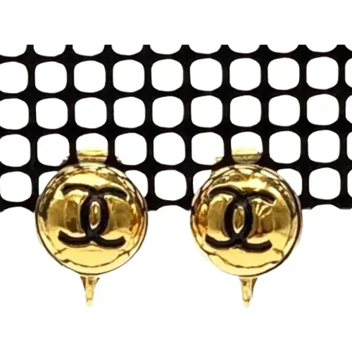 Pre-owned Metall ohrringe , Damen, Größe: ONE Size - Chanel Vintage - Modalova