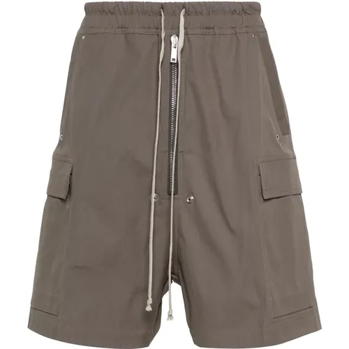 Casual Cotton Elastane Shorts , male, Sizes: XL, 2XL - Rick Owens - Modalova