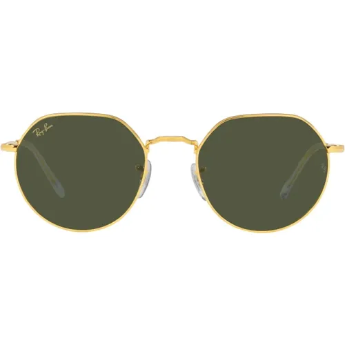 Rb3565 Jack Polarized Sunglasses , female, Sizes: 51 MM - Ray-Ban - Modalova