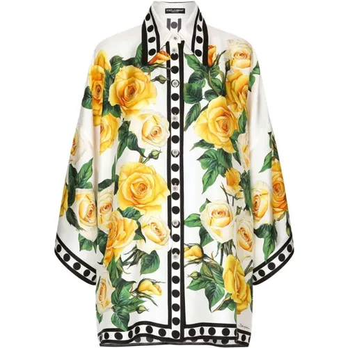 Stylish Shirt , female, Sizes: M, S - Dolce & Gabbana - Modalova
