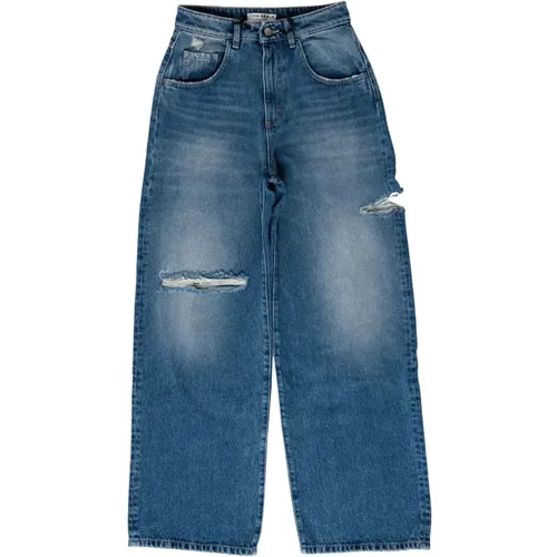 Poppy Eco Jeans - Klassisches Design , Damen, Größe: W30 - Icon Denim - Modalova